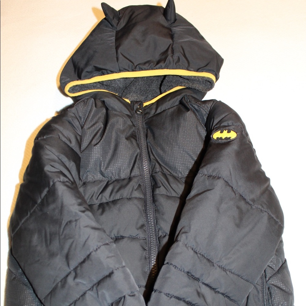 GAP Junk Food Label Batman Coat